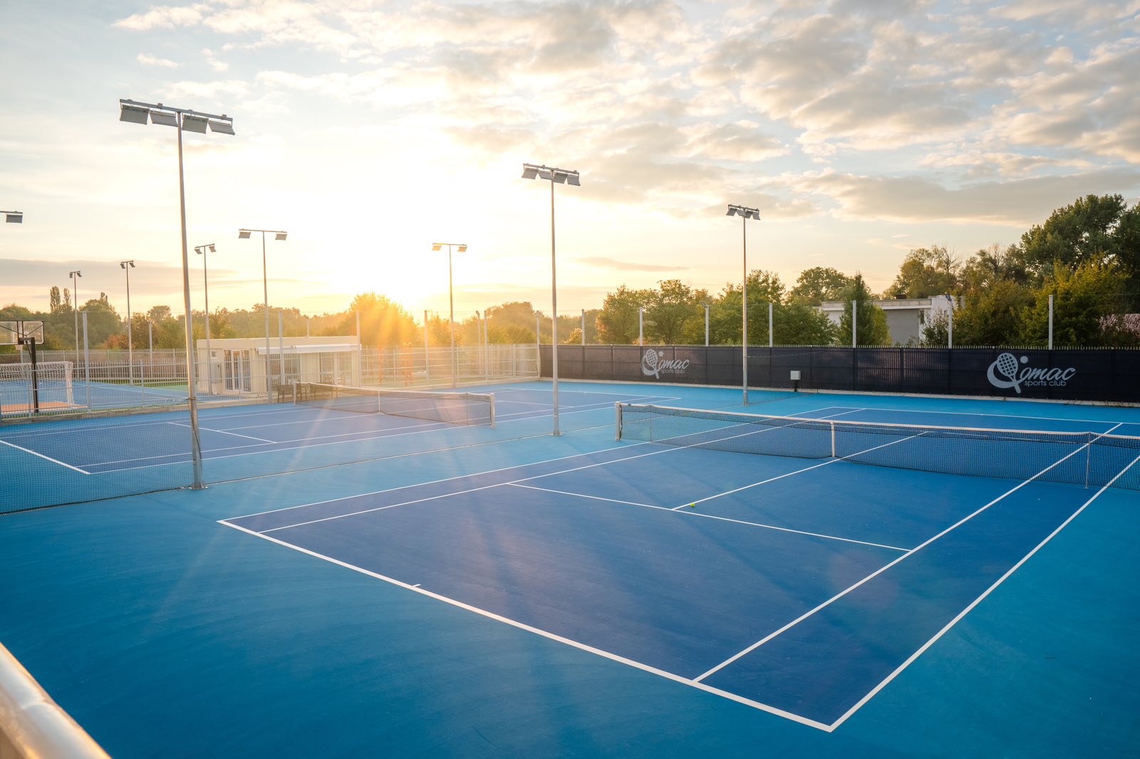 tennis fields photo