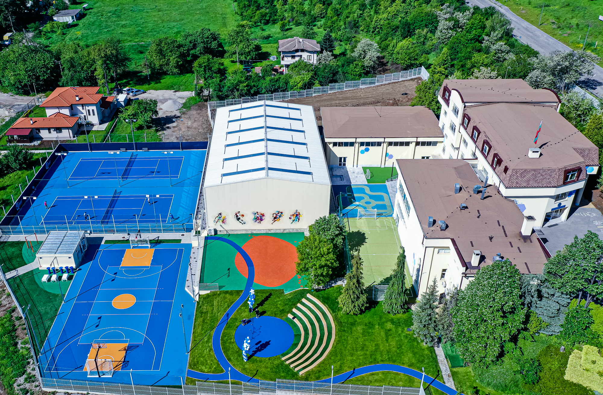 comac sport photo from above
